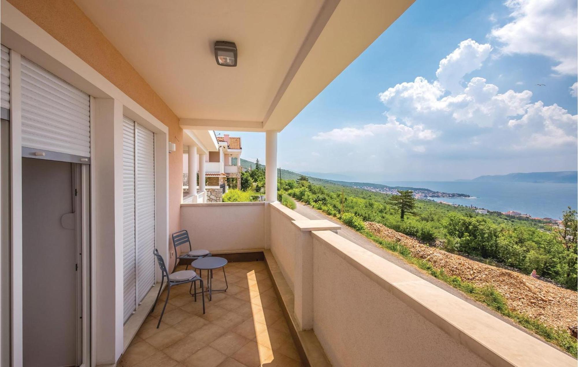 Cozy Apartment In Crikvenica With House Sea View Екстер'єр фото